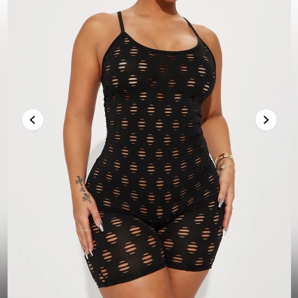 Distressed Romper
